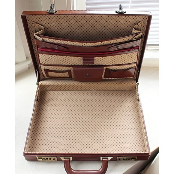 Vintage 1980s Amiet Combination Lock Briefcase in Unused Condition! - Picture 4 of 13